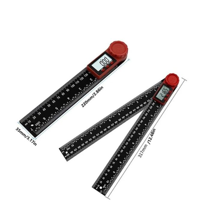 Multifunctional%20Inclinometer%20Digital%20Angle%20Meter%20360%20Degrees%20Inch%20Metric%20Scale%20Digital%20Angle%20Ruler%20200/300mm%202-in-%20Electronic%20Goniometer%20Protractor%20Wood%20Measuring%20Tool%20-%20Image%202