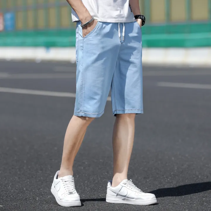 Casual%20Shorts%20Men's%20Summer%20Thin%20Loose%20Versatile%20New%20Ice%20Silk%20Pants%20Men's%20Sports%20Shorts%20Middle%20Pants%20Trendy%20-%20Image%208