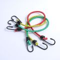 Length 1m~3m Heavy Duty Elastic Bungee Cord Strap Packaging Rope With Metal Hook Luggage Boat Motorbike Circular Strapping Tie. 