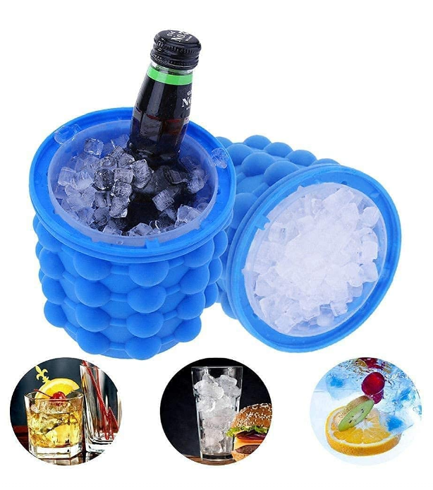 Ice Cube Maker Portable Fast 120 Ice Cubes Compact Energy Efficient Instant Scoop Crystal Clear Quick Cooling Camping for Travel