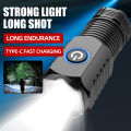 New Ultra Powerful Flashlight 3 Core LED Mini Flashlight USB Rechargeable High Power LED With Magnet Hand Lamp. 