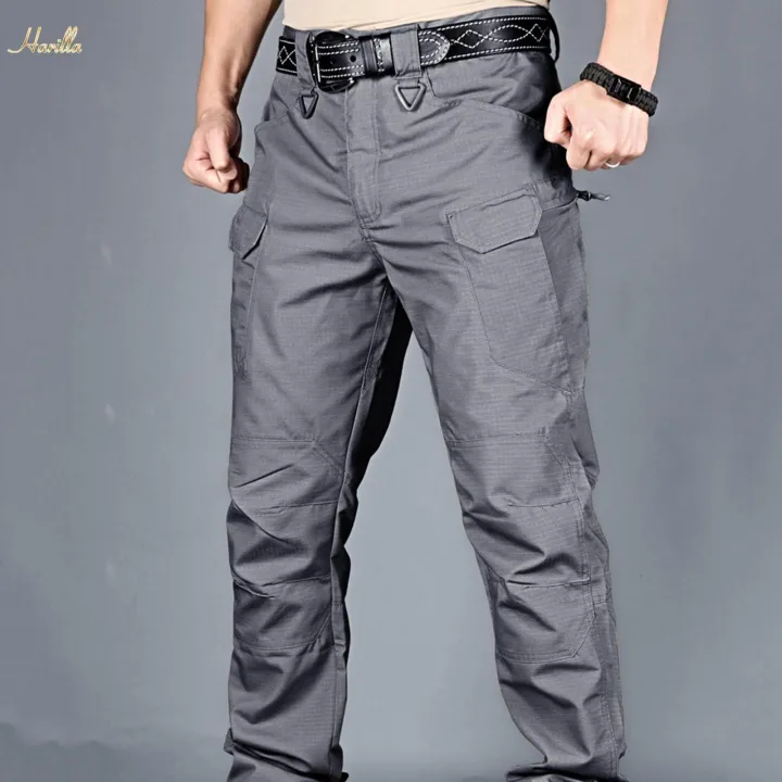 Men's%20Streetwear%20Fashion%20Casual%20Hip%20Hop%20Cargo%20Pants%20Amy%20Hiking%20Trousers%20for%20Outdoor%20Gray_L%20-%20Image%202