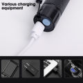 Most Powerful Long Range LED Flashlight High Power Tactical USB Rechargeable Torch Strong Light Hand Lantern 1Pcs. 