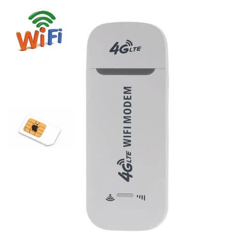 4G Lte Wireless Wifi Modem Portable Wifi hotspot Router Internet Sharing Dongle 150Mbps USB Power Plug and Play On All Windows and Linux OS Support All Dialog Mobitel Hutch Airtel Sim Card -ANYTIME, ANYWHERE Easy Internet Surf Stick Mini Router Wingle