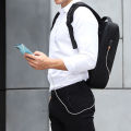 17 inch Laptop Backpack Anti-theft Waterproof School Backpacks with USB Charging Travel Laptop Bag Hard Shell Computer Backpack. 