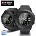 Piaoma Waterproof Watch For Men Silicon Strap Watch. 