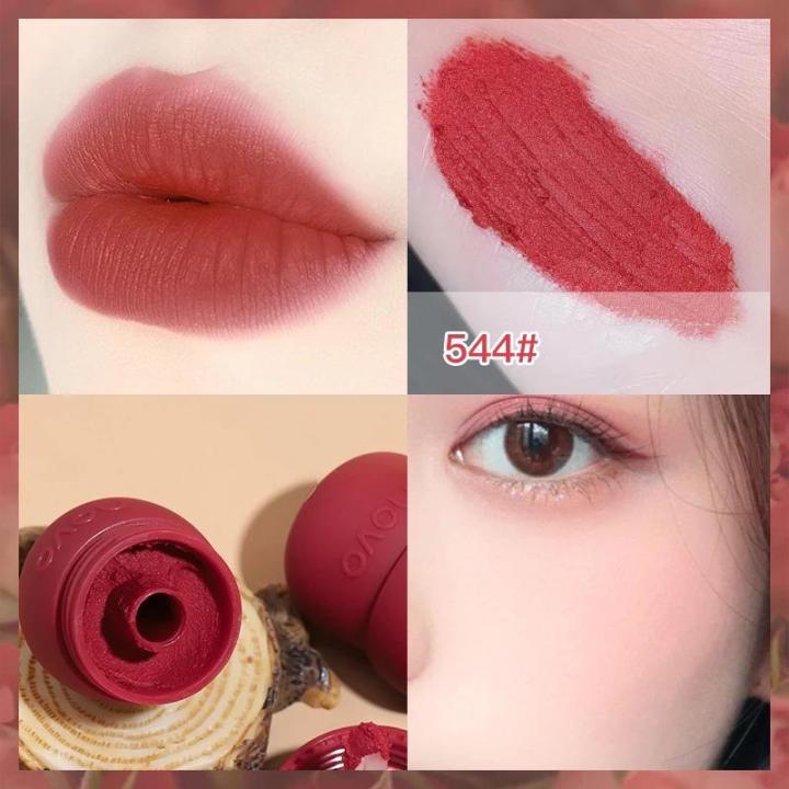 Cute%20Chubby%20Mushroom%20Lip%20Gloss%20Red%20Lips%20Tint%20Creamy%20Jelly%20Lip%20Glaze%20Matte%20Liquid%20Lipstick%20Mud%20Waterproof%20Lasting%20Makeup%20Cosmetic%20-%20Image%203