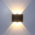 Wall light 2W/ 4W / 6W / 8W outdoor Indoor LED Wall Lamp Cool white and Warm White. 