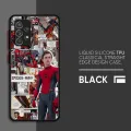 Xiaomi Redmi Note 9 12 11 9S 11S 12S 8 7 8t 11t 10S 10 Pro Spider Man Shockproof Transparent TPU Plastic Shell. 