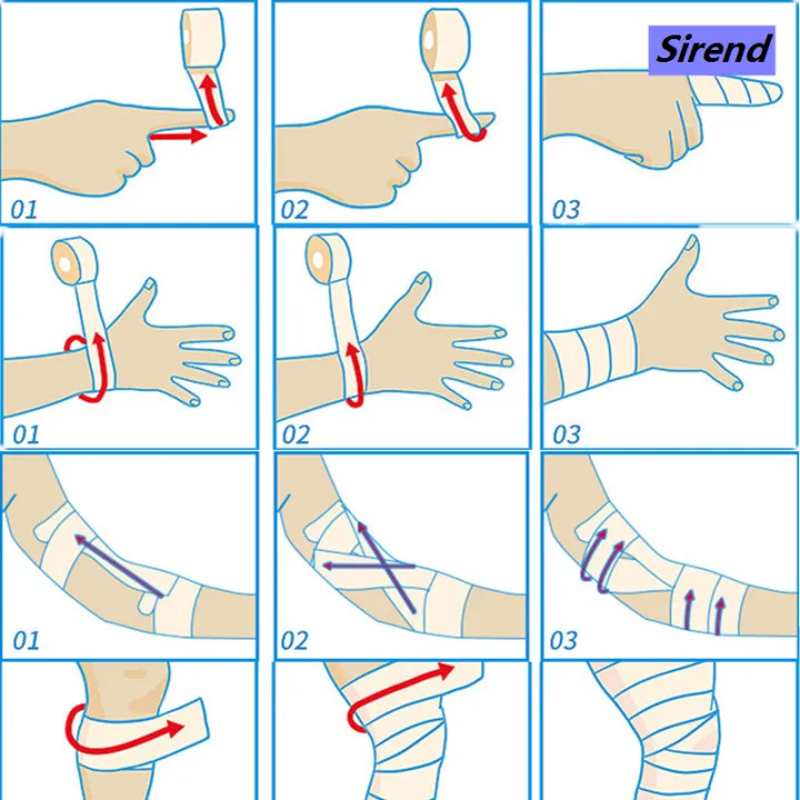 Sirend%201%20Roll%20Nonwovens%20Elestic%20Bandages%20for%20First%20Aid%20Wound%20Dressing%20Bandage%20Tape%20Sports%20Protection%20Bandages%204%20Specification%20Patch%20-%20Image%202