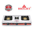 Stainless Steel 3 Burner Gas Cooker. 