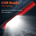 Outdoor Portable LED Flashlight Side COB Type-c Rechargeable Mini Pen Clip Light With The Bottom Magnet for Car Inspection Work. 