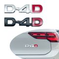 D4D D-4D Logo Car Sticker Emblem Badge Decals for Toyota Prado Land Cruiser Fortuner Tundra Vios Harrier Hilux Camry Corolla CHR. 