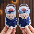 Baby Toddler Shoes Summer Plastic Soft Bottom Non-Slip Boys and Girls1~3Toddler Closed Toe Sandals. 