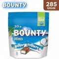 Bounty Minis Pouch - 285g - 10pcs Pack. 