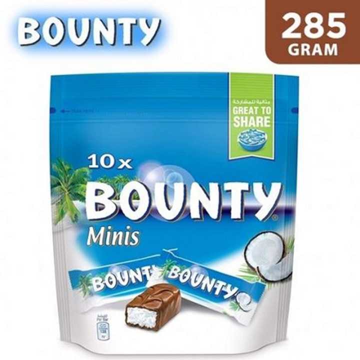 Bounty Minis Pouch - 285g - 10pcs Pack