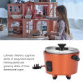 Dollhouse Kitchen Appliance Miniature Rice Cooker Improve Imagination for Girls for Children for Boys. 