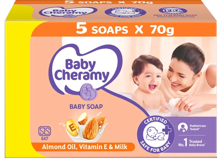 Baby%20Cheramy%20Baby%20Soap%20Eco%20Pack%20With%20Almond%20Oil%20350g%20-%20Image%203