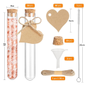 90 Pcs Test Tubes, Test Tubes with Corks Glass Test Tubes 20 X 150mm Test Tube for Flowers. 
