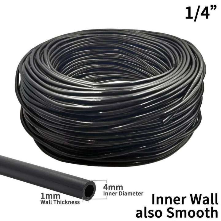 DIY Arbitrary Length 10M/20M/30M... Garden Hose 4/7mm Watering Irrigation System Supplies PVC Micro Drip Pipe Adjustable