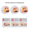 3pcs Two-Finger Silicone Pencil Grips Pen Holder Ergonomic Writing Aid Posture Correction Tool for Kids Preschoolers. 