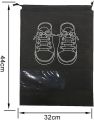 5pcs Shoe Storage Bag With Thickened Non-woven Fabric Strap Mouth Large Capacity Travel Waterproof Shoe Bag. 