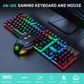 IMICE AN-300 Usb Wired Gaming Keyboard and Mouse Combo with Backlit. 