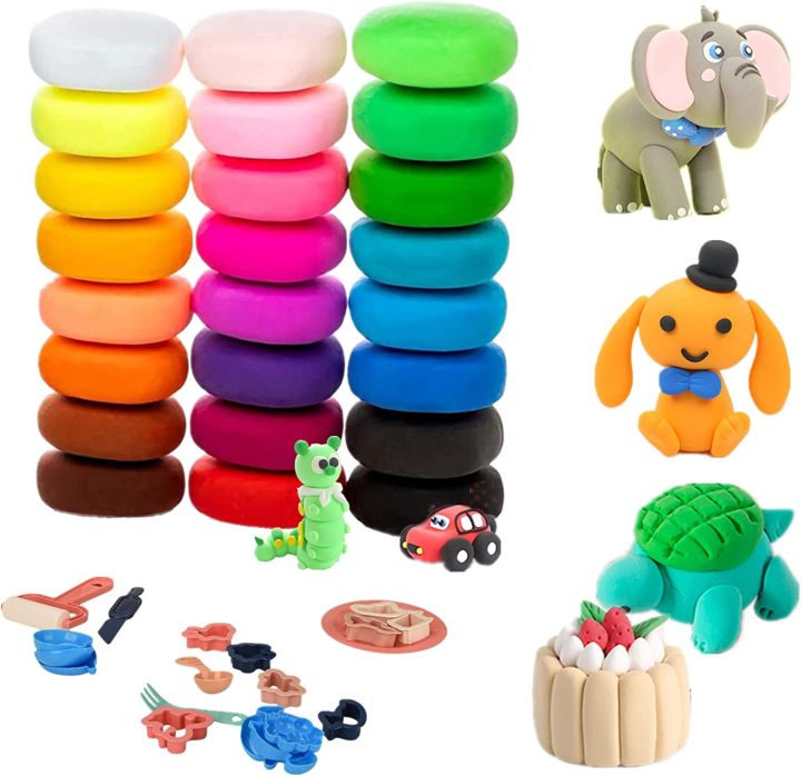 12/24%20Color%20Air%20Dry%20Super%20Light%20Magic%20Clay%20for%20Kids/Teens%20with%20Tools%20Children%20Play%20Dough%20Non%20Toxic%20Bouncing%20Clay%20-%20Image%203