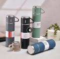 500ML Stainless Steel Vacuum Flask Gift Set Office Business Style Thermos Bottle Outdoor Hot Water Thermal Insulation Couple Cup. 