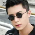 LouisWill Foldable Sunglasses Circular Men Women Polarized Glasses Chic Retro Sunglasses Photochromic Polarized Sunglasses Men Discoloration Eyewear Anti Glare UV400 Glasses Driving Goggles. 