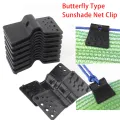 【ZOSR】EG 10/20/50pcs Agricultural Plastic Greenhouse Gardening Greenhouse Agricultural Film Shading Net Clip Net Bird Net Net Buckle Net Clip Butterfly Clip Cheap Price Free Ship. 