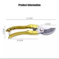 High Quality Garden Gardening Branching Flower Clippers Florist Quality Scissors Hand Bonsai Pruners Shear. 