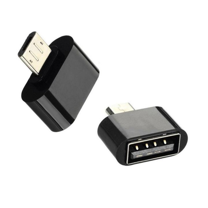 Micro USB to USB OTG Adapter for Android Smartphones (Mini OTG Cable)