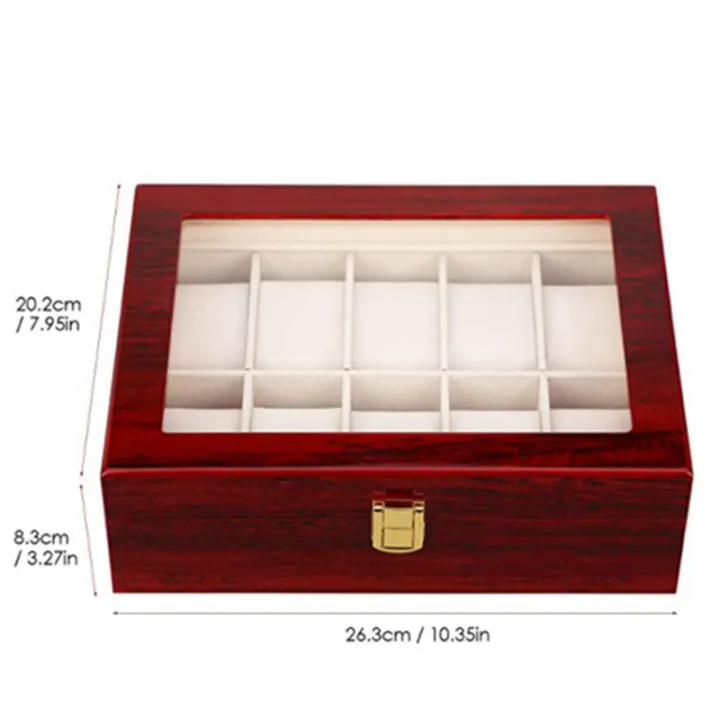 Luxury%20Wooden%20Watch%20Box%20Watch%20Holder%20Box%20for%20Watches%20Men%20Glass%20Top%20Jewelry%20Organizer%20Box%2010%20Grids%20Watch%20Organizer%20-%20Image%203