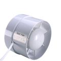 220V 4 Inches Inline Duct Fan Ceiling Ventilation Pipe Exhausted Ducted Fan Extractor Fan for Bathroom Supplies. 