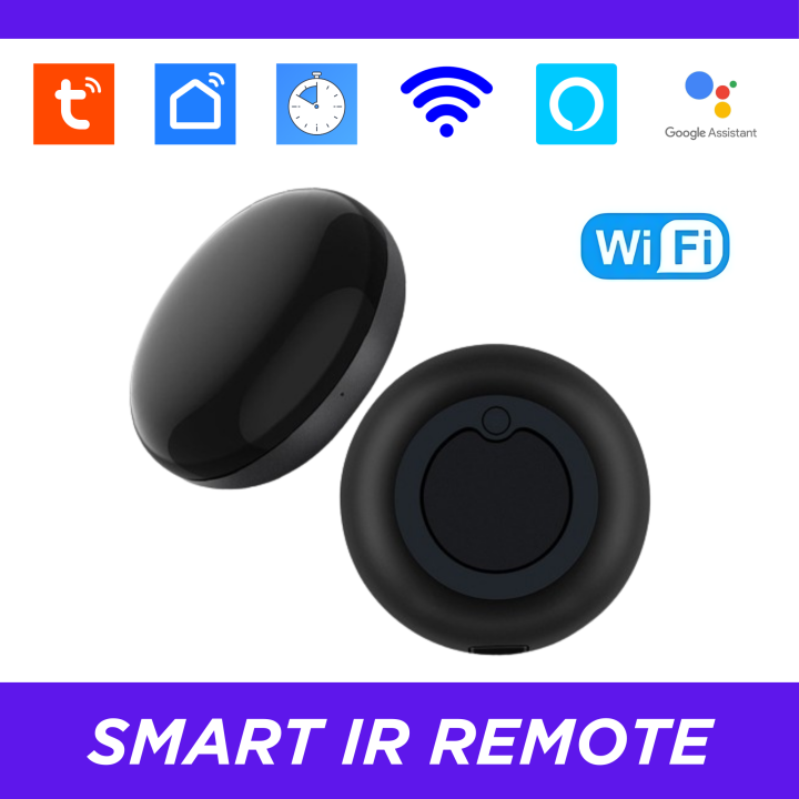 WiFi Smart Universal IR Remote Controller - Voice Control, Smart Life App Compatible