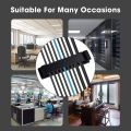 Self-adhesive Desktop Cable Fixer Data Cable Organizer Cable Management Clip Multipurpose 10 Holes Suitable for Home Office. 