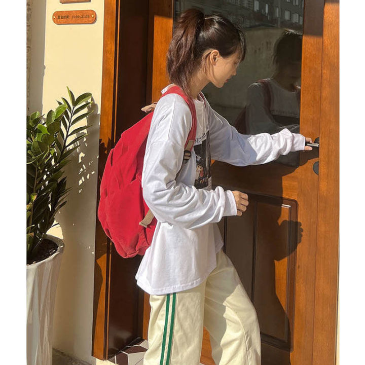 Japanese%20Style%20Washed%20Canvas%20Backpack%20Women's%20Simple%20All-Match%20College%20Students%20Bag%20Women's%20Idle%20Style%20High%20School%20Drape%20Backpack%20Women%20-%20Image%208