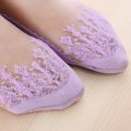 DaiShana Summer Ladies Lace Embroidery Silk Transparent Glass Crytal Stretch Women Socks breathable socks hot selling 1 pair. 
