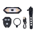 Remote Control Bike LED Blinker/Tail Light Bike Turn Signal Adjustable Directional Turn Signal. 