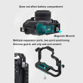 Camera Cage Camera Video Rig Aluminum Alloy Silicone for Photography. 