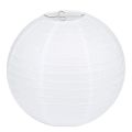 Silk Cloth Lanterns, 10"-14" Size, Pure White, Vesak Decoration. 