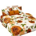 Bed Sheet With 2 Pillow Covers cotton (full 70*90 2 pillow c, single 75*50 one pillow cover). 