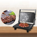 Electric Steak Griddle Double Sided Fast Heating Aluminum Electric Panini Press. 