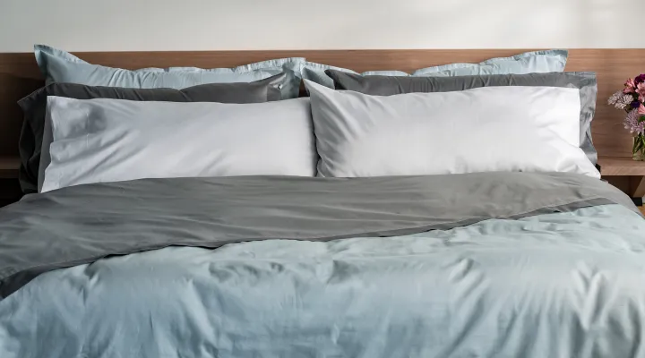 California King / King Pillow Case Set - 100% Cotton - Premium 400 Thread Count - Sleep L.A.B