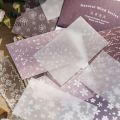 JIANWU 30 Sheets Natural Wind Series White Ink Material Paper Litmus Paper Writing Paper Creative DIY Collage Decor Stationary. 