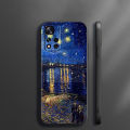 Van gogh Art Painting Black Phone Case For Xiaomi Redmi Note 12 10 11 9 Pro Plus Speed 11E 11S 11T 10S 9T 8T 5G. 