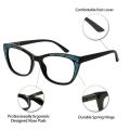 MengshanHigh Quality Reading Glasses Women Matte Material Leesbril Retro Cat Eyes Lesebrille Magnifying Glass Diopter +150 +250 to +600 MARE AZZURO. 