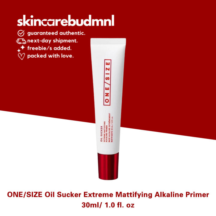 ONE/SIZE Oil Sucker Primer 30ml | Extreme Mattifying & Pore Minimizing for a Flawless, Shine-Free Base