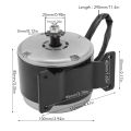 24V 350W Electric Motor 2750RPM High Speed Motor with Sprocket 11 Teeth for Electric Scooter Bike Tricycle Gear Motor. 